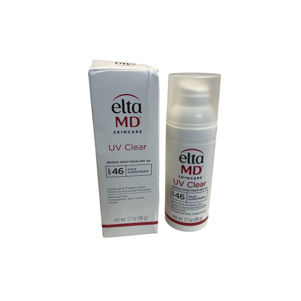 EltaMD UV Clear Broad Spectrum SPF 46 Face Sunscreen 1.7 oz New exp: 02/28